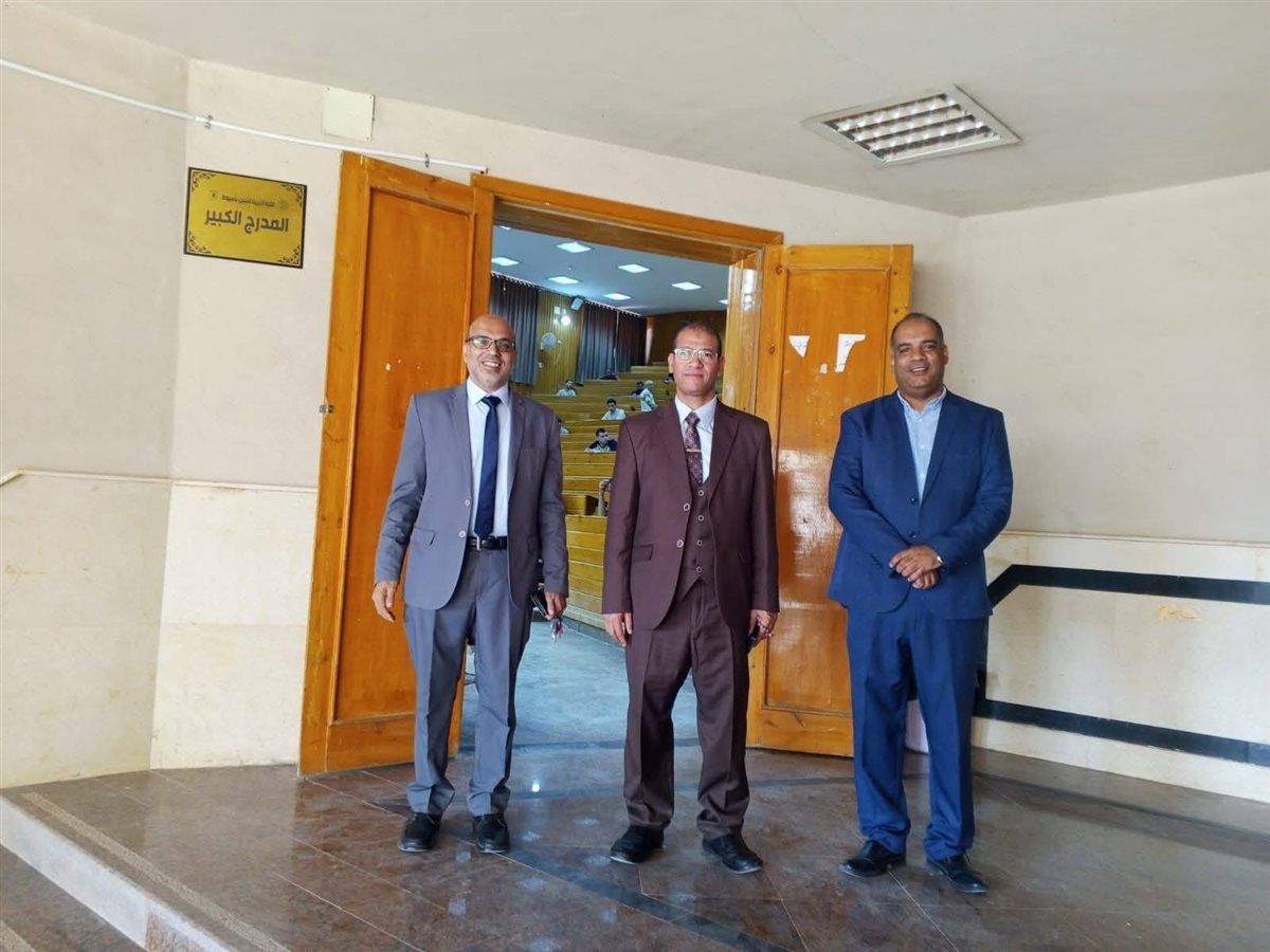 جانب من الامتحانات بجامعة الأزهر 