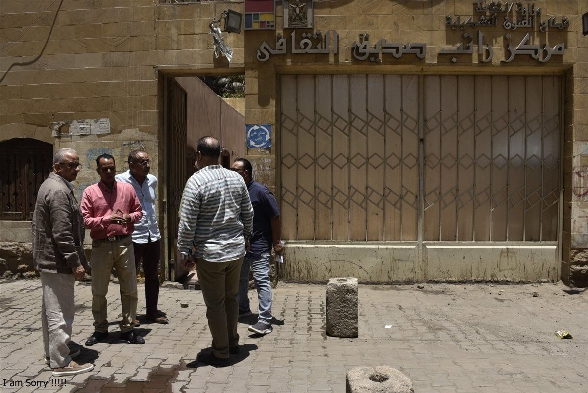 جولة تفقدية لرئيس قطاع الفنون التشكيلية بمتحف راتب صديق