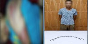 ضبط شخص تعدى على نجل شقيقه بسلسلة حديد بدعوة تأديبه في الحوامدية - أقرأ 24