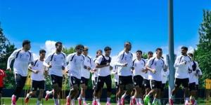 منتخب مصر يواصل تدريباته استعدادا لمباراة بلجيكا - أقرأ 24