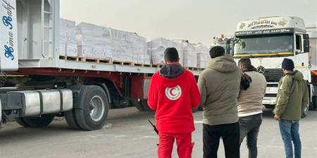 الهلال الأحمر المصري يطلق "زاد العزة" الـ207 بأكثر من ألفي طن مساعدات لدعم الفلسطينيين - أقرأ 24