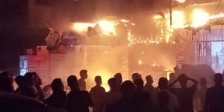 حريق هائل داخل مطعم شهير بالمنيا دون خسائر بشرية - أقرأ 24