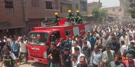 البحيرة تودّع أحد أبنائها الأبطال.. جنازة مهيبة للشهيد أحمد رضا البحيري -  أقرأ 24