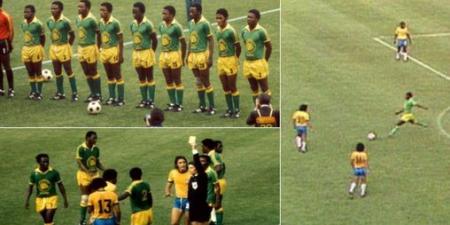 قصة لا تُنسى في المونديال.. منتخب زائير تحت التهديد أمام البرازيل -  أقرأ 24
