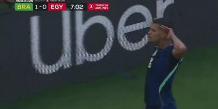 مباراة مصر والبرازيل.. برونو جيماريش يسجل الهدف الأول لمنتخب البرازيل في مرمى مصر - أقرأ 24