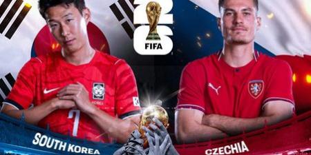 موعد مباراة منتخب كوريا الجنوبية والتشيك في كأس العالم 2026 والقنوات الناقلة - أقرأ 24