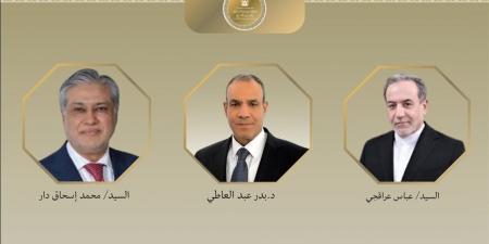وزير الخارجية يبحث مع نظيريه الباكستاني والإيراني مستجدات المفاوضات الأمريكية الإيرانية - أقرأ 24