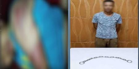 ضبط شخص تعدى على نجل شقيقه بسلسلة حديد بدعوة تأديبه في الحوامدية - أقرأ 24