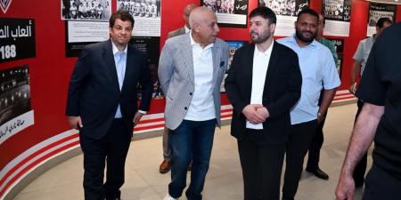 نادي الزمالك يستقبل وفدًا من نادي الوفاق الليبي لبحث التعاون وتبادل الخبرات.. صور - أقرأ 24