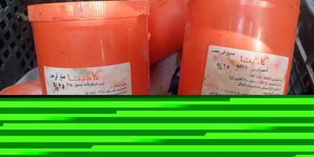 ضبط ملونات محظورة وثاني أكسيد التيتانيوم بمحلات عصير القصب والتسالي بالفيوم - أقرأ 24