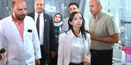 محافظ البحيرة تتفقد مستشفي رشيد العام وإدفينا المركزي - أقرأ 24