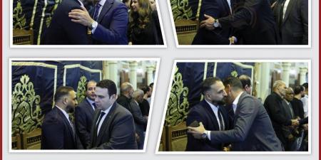 النواب ضياء داوود وعبدالمنعم امام واحمد فرغلي أعضاء مجلس النواب يؤدون واجب العزاء في الزميل مصطفى الشربيني -  أقرأ 24