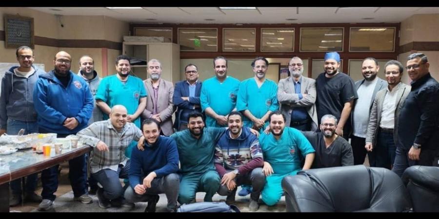نجاح معهد الكبد بالمنوفية بإنقاذ طفل ليبي من ورم ضخم - أقرأ 24