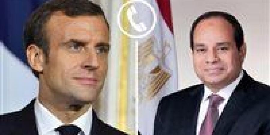 الرئيس السيسي يتلقى اتصالًا هاتفيًا من نظيره الفرنسي.. تفاصيل -  أقرأ 24