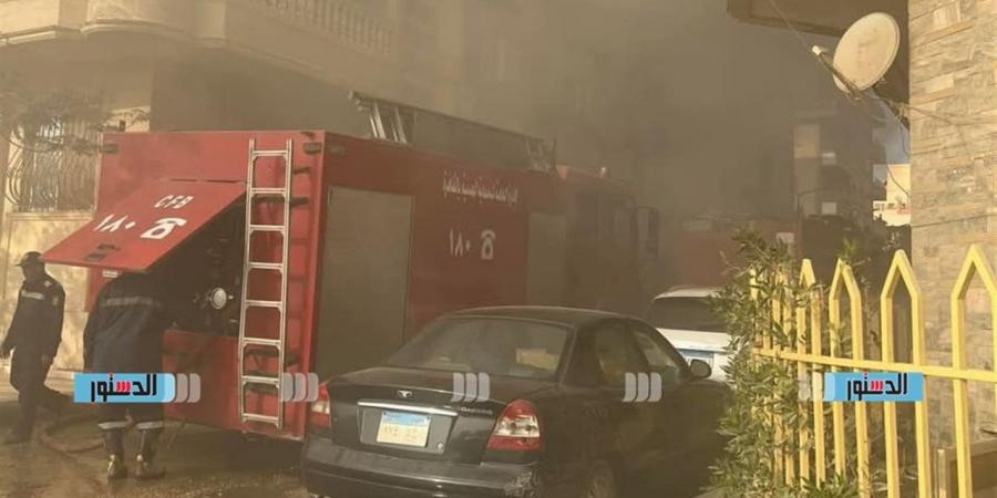 النيابة العامة تباشر التحقيقات في حريق جراج سيارات بمدينة 6 أكتوبر - أقرأ 24