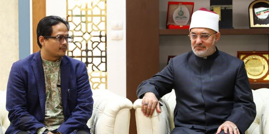 المفتي يستقبل وفد الأكاديمية الدولية لفقه الحلال بماليزيا - أقرأ 24