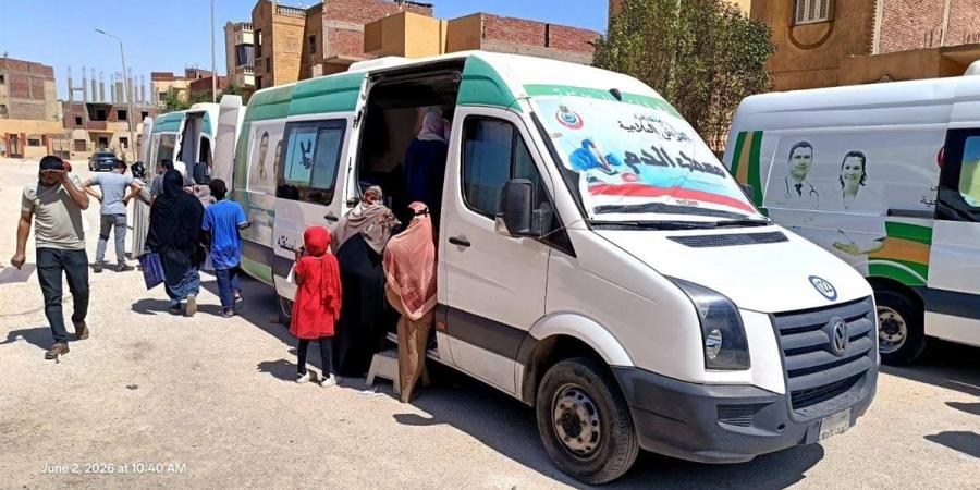 قافلة طبية مجانية بربوة أكتوبر تقدم 2000 خدمة طبية لـ800 مواطن خلال يومين - أقرأ 24