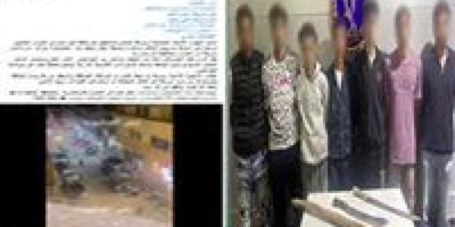 الأمن يفك لغز فيديو الكمامات والأسلحة البيضاء بالمنتزه -  أقرأ 24