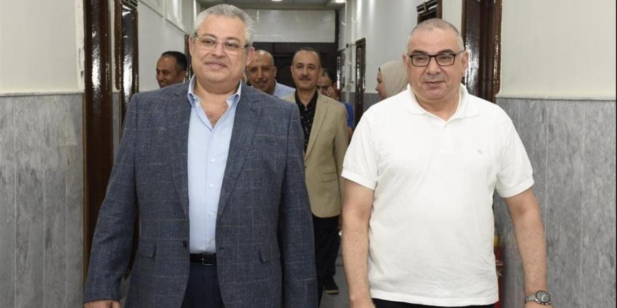 نائب رئيس جامعة عين شمس يتابع امتحانات نهاية الفصل الدراسي الثاني - أقرأ 24