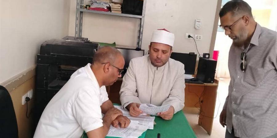 جولة تفقدية لمتابعة انتظام امتحانات الثانوية الأزهرية في المنيا - أقرأ 24