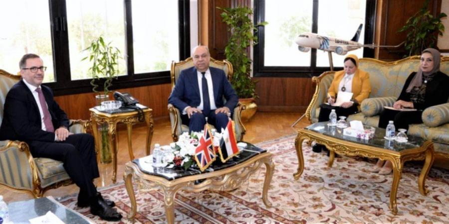 وزير الطيران المدني والسفير البريطاني يبحثان تعزيز الشراكة الاستراتيجية - أقرأ 24