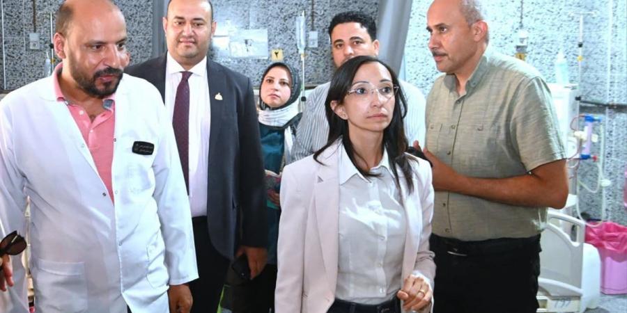 محافظ البحيرة تتفقد مستشفي رشيد العام وإدفينا المركزي - أقرأ 24