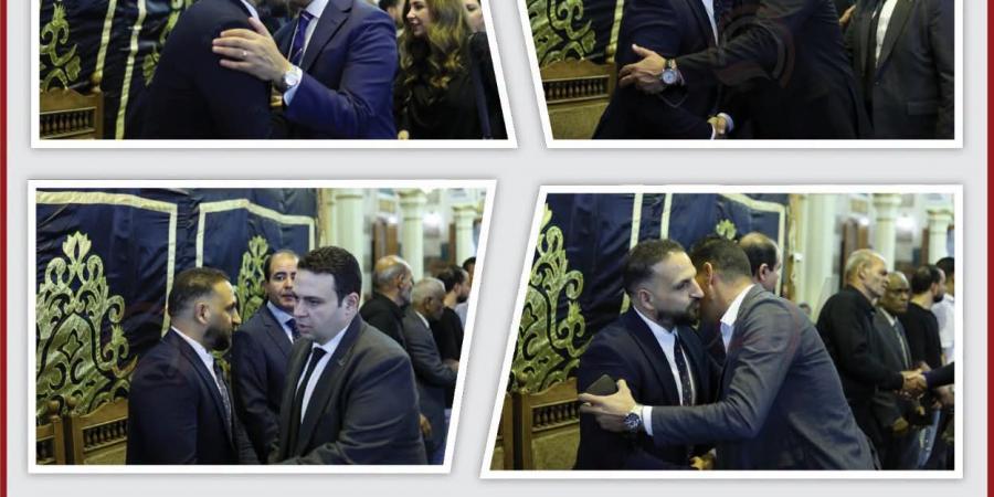 النواب ضياء داوود وعبدالمنعم امام واحمد فرغلي أعضاء مجلس النواب يؤدون واجب العزاء في الزميل مصطفى الشربيني -  أقرأ 24