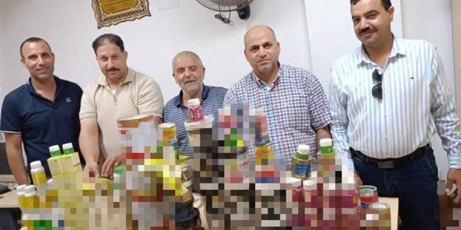 ضبط بويات ومبيدات منتهية الصلاحية خلال حملة تموينية مكبرة بالبحيرة - أقرأ 24