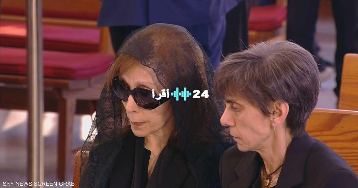 «دموع فيروز».. عقيلة الرئيس اللبناني تقدم واجب العزاء في رحيل الأسطورة