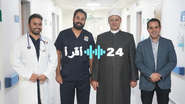«قلب مفتوح من أجل الإنسانية» هشام عبد العزيز يطلق نداءً للتبرع لمستشفى الناس لتخفيف معاناة المرضى