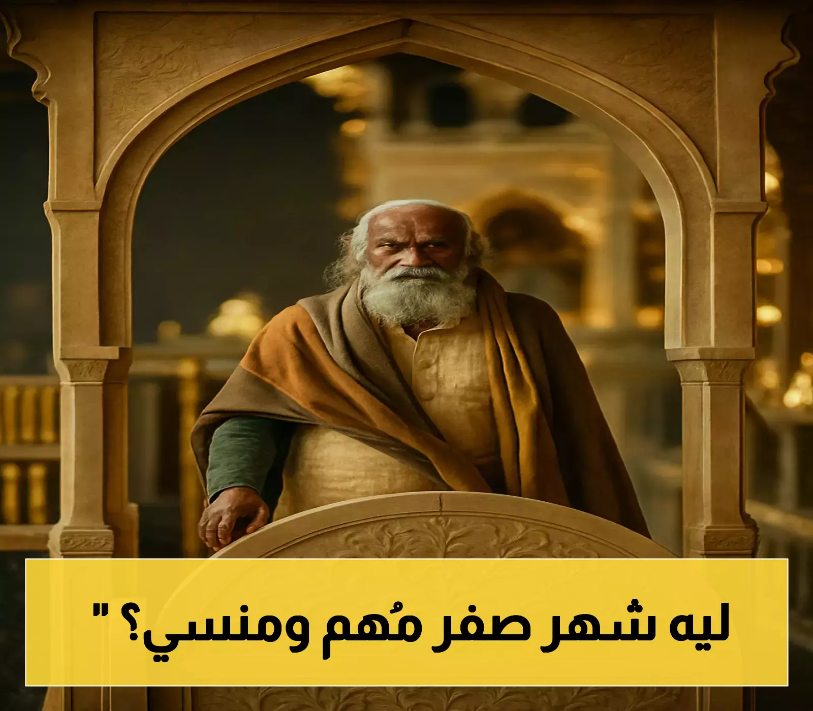 «تحذير من قلب الحرم» خطيب الحرم المكي: التشاؤم بـ”صفر” يتنافى مع التوكل ويقترب من الشرك