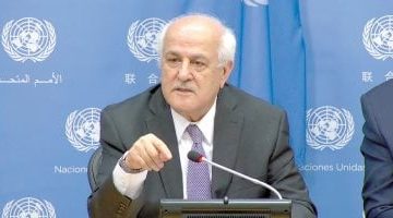 «تقديرًا للدور المحوري» مندوب فلسطين بالأمم المتحدة يثني على مساعي مصر الدؤوبة لوقف إطلاق النار في غزة
