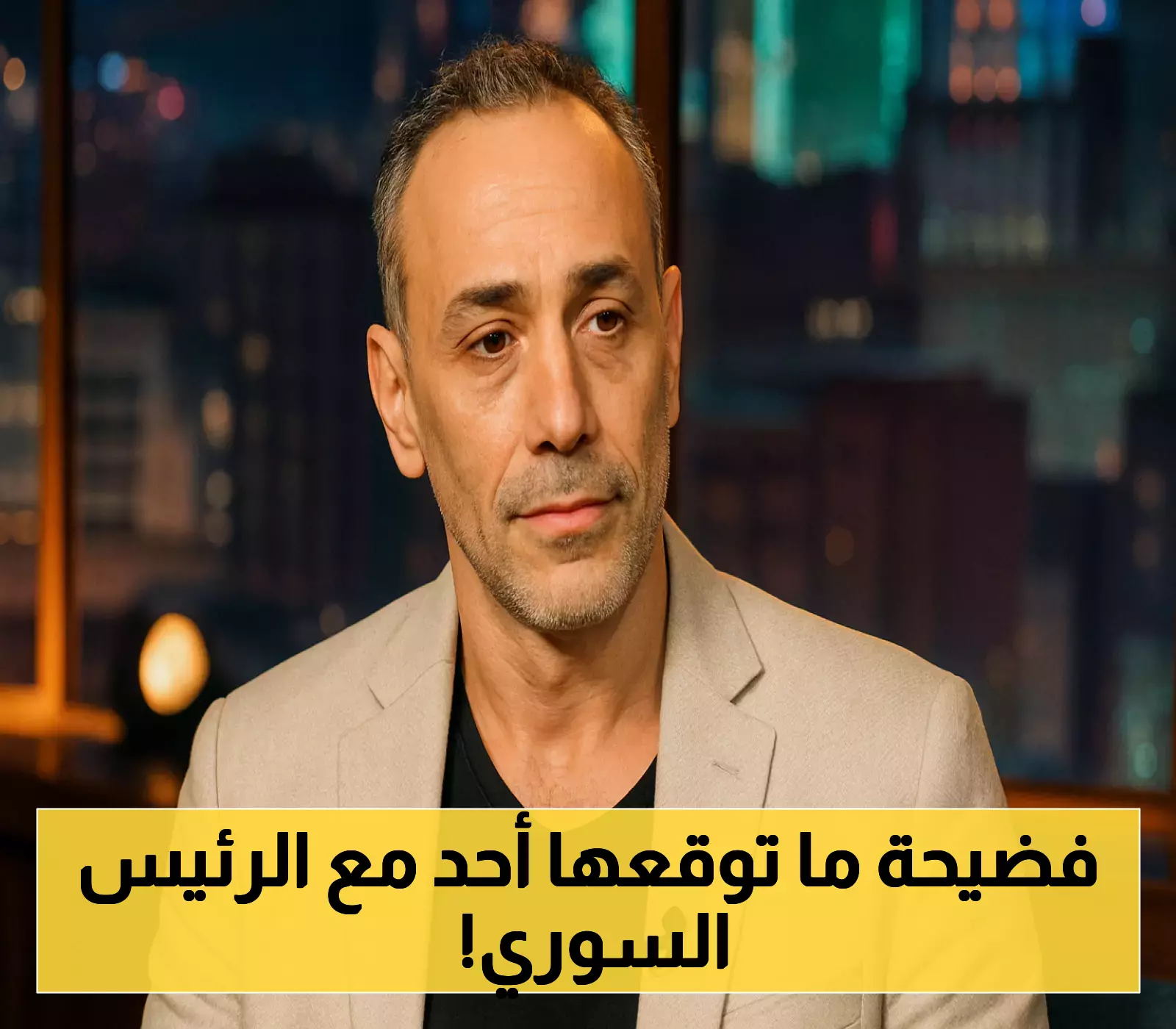 «صرخة فنان في وجه السلطة».. الممثل مهند قطيش يوجه رسالة نارية للرئيس أحمد الشرع