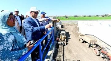 «تطويرات حيوية» وزير الإسكان ومحافظ الدقهلية يتفقدان محطة مياه شرب نبروه