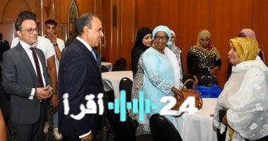 «تواصل مُثمر».. وزير الخارجية يلتقي الجالية المصرية في مالي لبحث أوضاعهم وتطلعاتهم