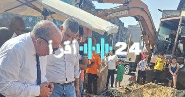 «مباشر من موقع الحدث» وزير الكهرباء يتابع جهود إصلاح عطل التيار الذي أظلم الجيزة