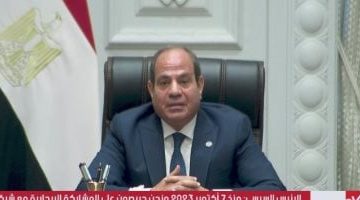 «تصريح هام» الرئيس السيسي يكشف: غزة تتطلب 700 شاحنة مساعدات يومياً ومصر ملتزمة بتأمينها