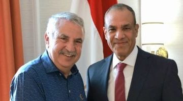 «لقاءات رفيعة» وزير الخارجية والهجرة يستقبل الكاتب الأمريكي توماس فريدمان