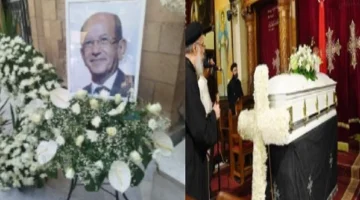 «وداعًا للقامة» جنازة مهيبة للفنان لطفي لبيب بحضور حاشد من نجوم الفن ومحبيه