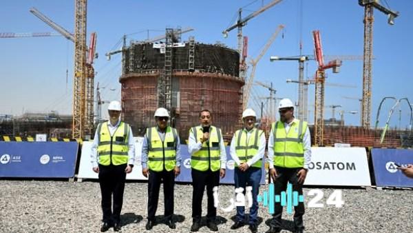 «فخر الصناعة الوطنية» مدبولي يكشف: 80% من عمال محطة الضبعة النووية مصريون