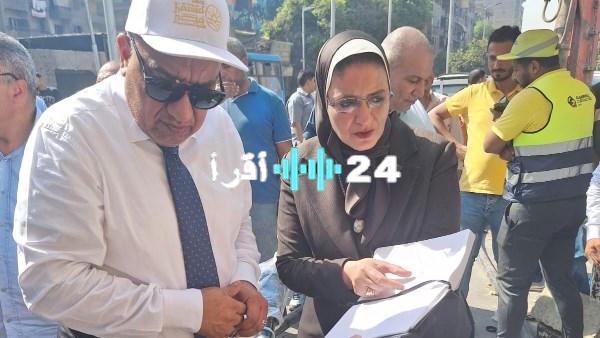 «ميدانيًا» وزير الكهرباء يتفقد أعمال إصلاح كابل أرضي رئيسي بالقرب من محطة مترو ساقية مكي في الجيزة
