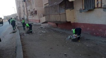 «متابعة حثيثة» رئيس مجلس مدينة المطرية يتفقد مستويات النظافة في الدقهلية