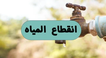 «جفاف مؤقت» انقطاع المياه يضرب 7 مناطق بالجيزة غدًا لمدة 6 ساعات.. تعرف على التفاصيل والمواعيد