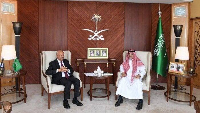 «لقاء وديّ» السفير السعودي بالقاهرة يفتح أبواب الحوار للإعلامي مصطفى بكري (صور)