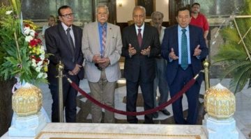 «وفاءً للزعيم» مصطفى بكري يحيي ذكرى عبد الناصر بزيارة ضريحه في احتفالات يوليو