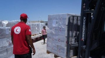 «شريان حياة».. الهلال الأحمر المصري يكثف جهوده لإيصال المساعدات الإنسانية إلى غزة (فيديو)