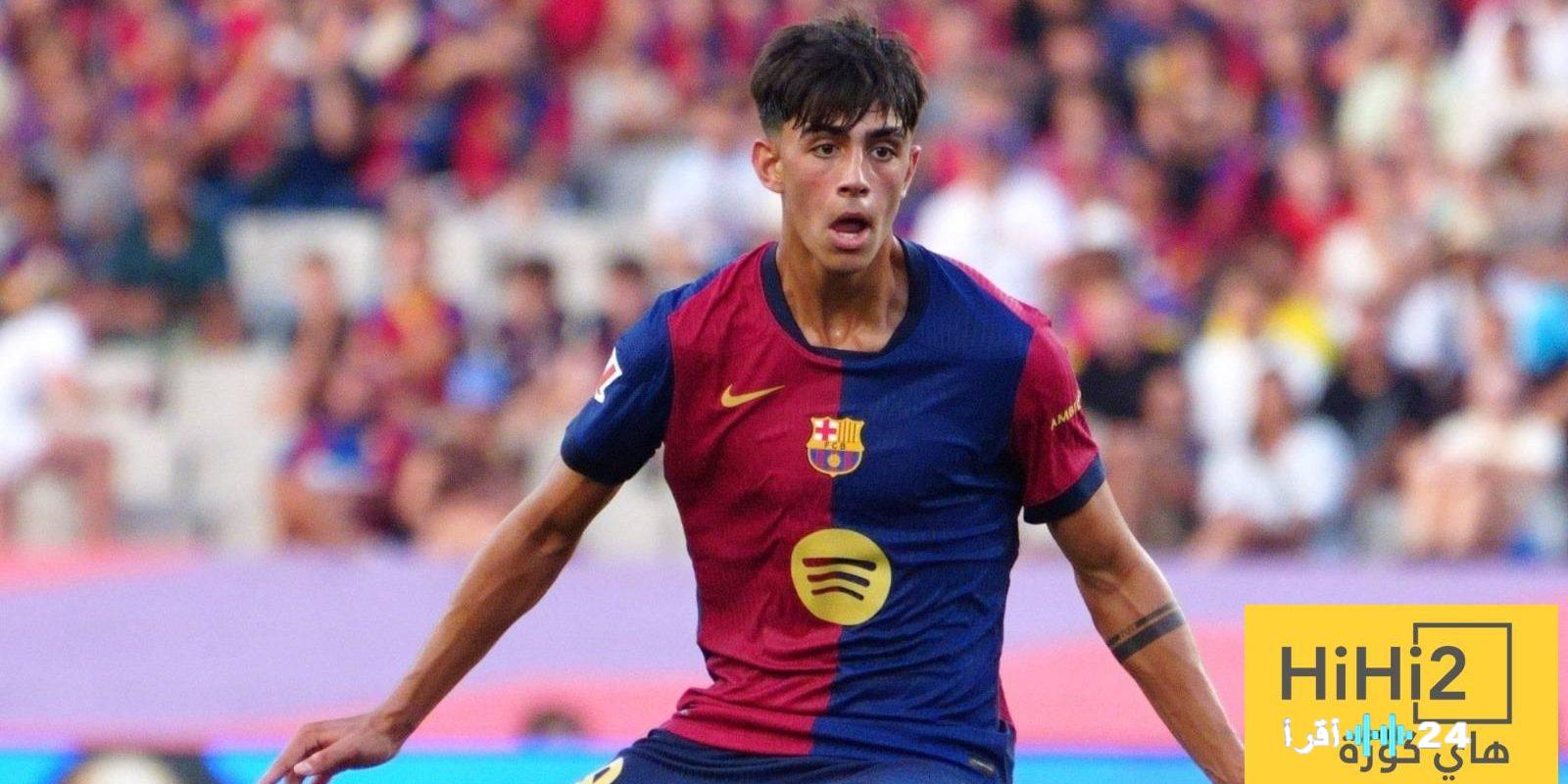 «مستقبل بيرنال على المحك!»: برشلونة يتلقى عرضًا رسميًا لضم موهبة خط الوسط الشابة