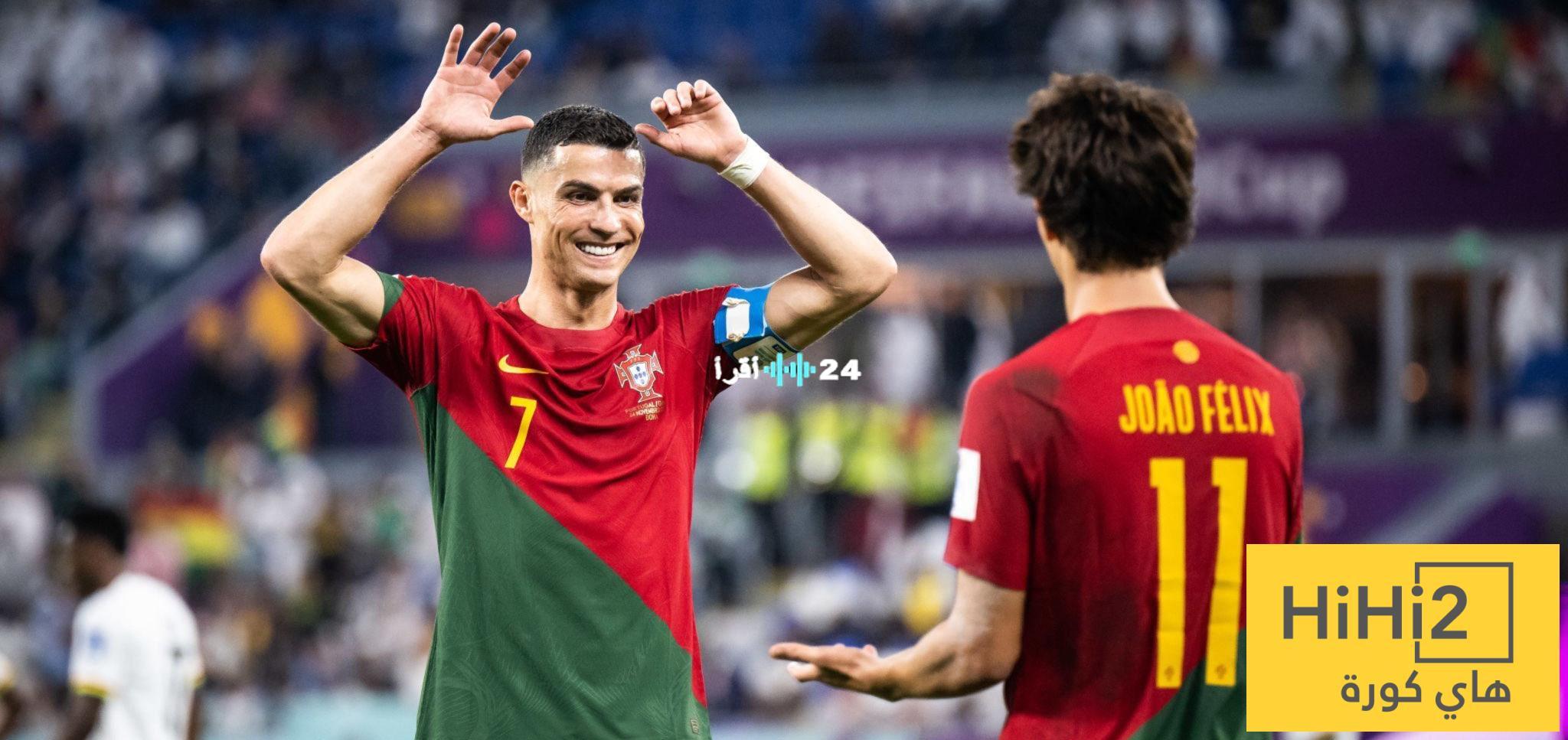 «طموح برتغالي في الرياض» جواو فيليكس يطمح للعب بجوار رونالدو تحت قيادة خيسوس في النصر