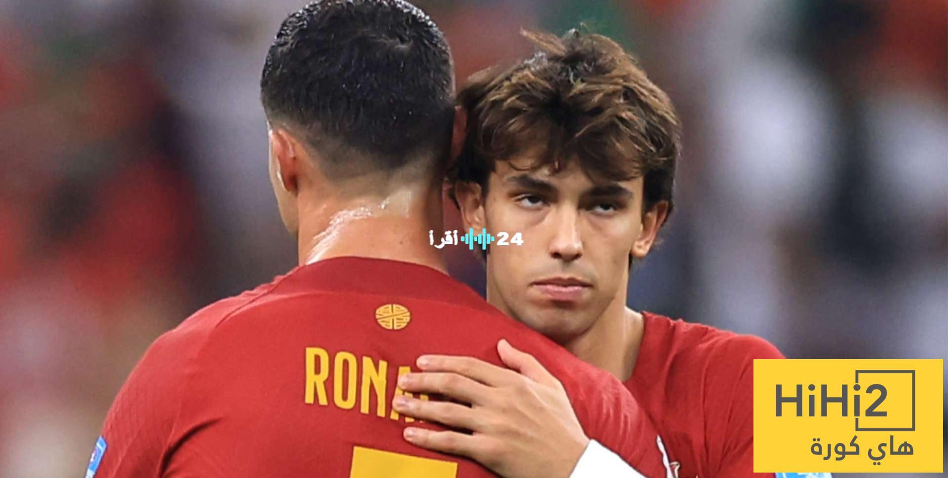 «تحفيز الأسطورة».. دعم رونالدو يطلق العنان لقدرات جواو فيليكس في النصر