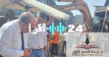 «بأوامر عليا» وزير الكهرباء يتفقد موقع عطل كابل أرضي بالجيزة ويحث على تسريع الإصلاح